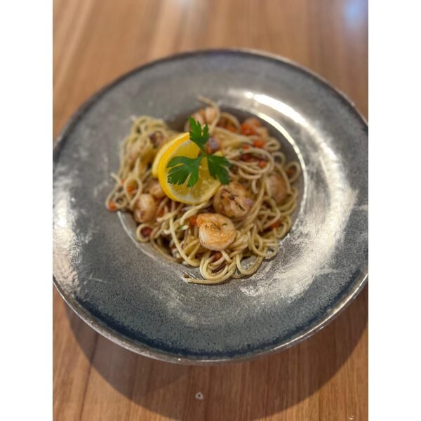 Pasta con Gambas al ajillo BRUTALE – 475 gr